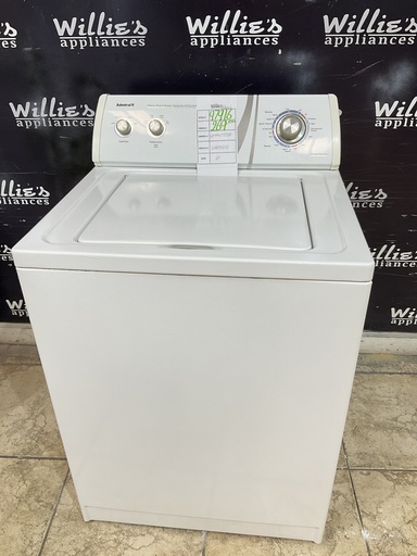 [97916] Admiral Used Washer Top-load 27inches (White) 