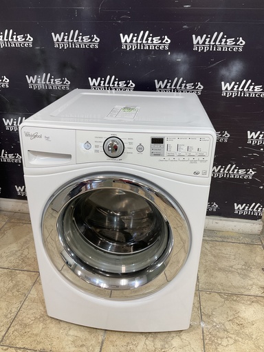 [97925] Whirlpool Used Washer Front-load 27inches (White) 