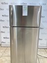 Frigidaire Used Refrigerator Top and Bottom 30x65 1/2” (Stainless Steel) 