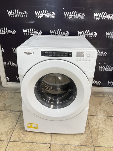 [97964] Whirlpool Used Washer Front-load 27inches (White) 