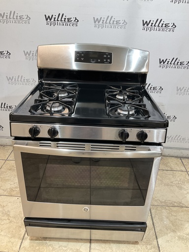 [97992] Ge Used Natural Gas Stove 30inches (Stainless Steel) 