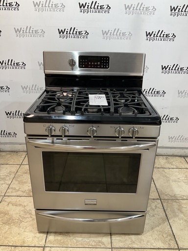 [97980] Frigidaire Used Natural Gas Stove 30inches (Stainless Steel) 