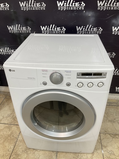 [97996] Lg Used Electric Dryer 220volts (30 AMP) 27inches {3 prong} (White)