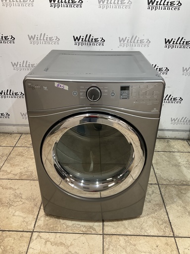 [98013] Whirlpool Used Natural Gs Dryer 27inches (Grey) 