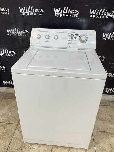 [97999] Whirlpool Used Washer Top-load 27inches (White) 