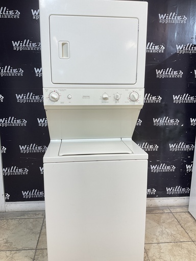 [98007] Ge Used Electric Unit Stackable 220volts (30 AMP) 27x74 {3 prong} (Bisque) 