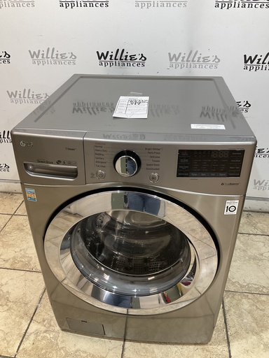 [98032] Lg Used Washer Front-load 27inches (Grey) 