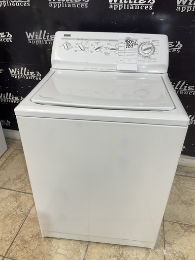 [98052] Kenmore Used Washer Top-load 27inches (White) 