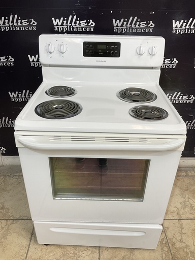 [98058] Frigidaire Used Electric Stove 220volts (40/50 AMP) 30inches {3 prong} 