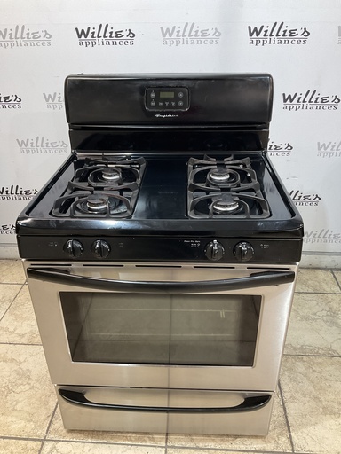 [98079] Frigidaire Used Natural Gas Stove 30inches (Stainless Steel) 
