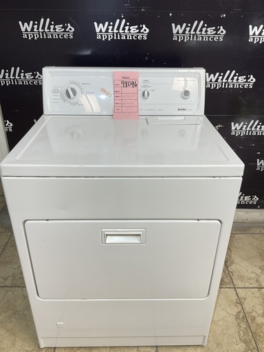 [98096] Kenmore Used Natural Gas Dryer 29inches (White)