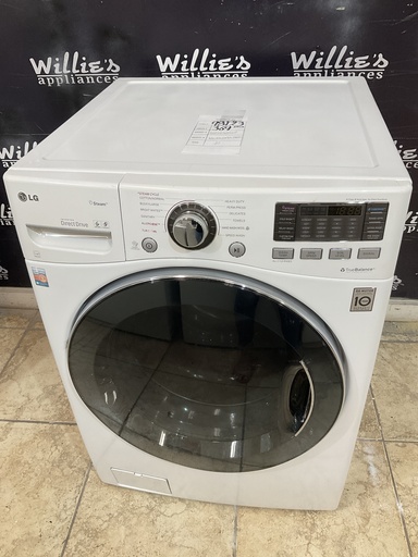 [98123] Lg Used Washer Front-load 27inches (White) 