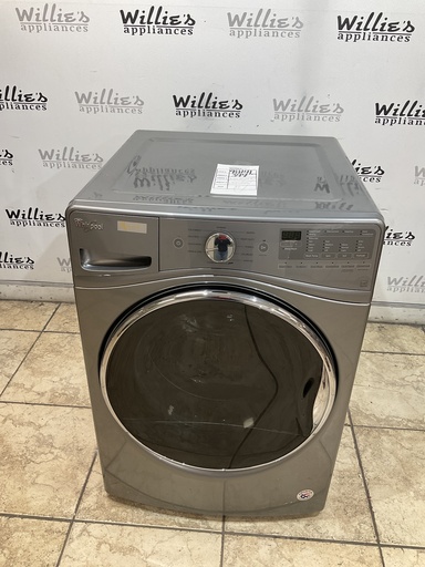 [98141] Whirlpool Used Washer Front-load 27inches (Grey) 