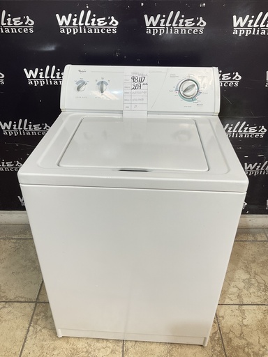 [98117] Whirlpool Used Washer Top-load 27inches (White)