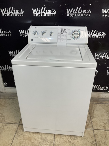 [98116] Whirlpool Used Washer Top-load 27inches (White) 