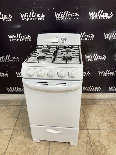 [98145] Summit Used Natural Gas Stove 19 1/2” (White) 