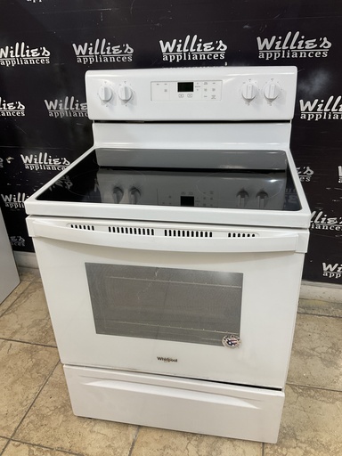 [98174] Whirlpool Used Electric Stove 220volts (40/50 AMP) 30inches {no cord} (White) 