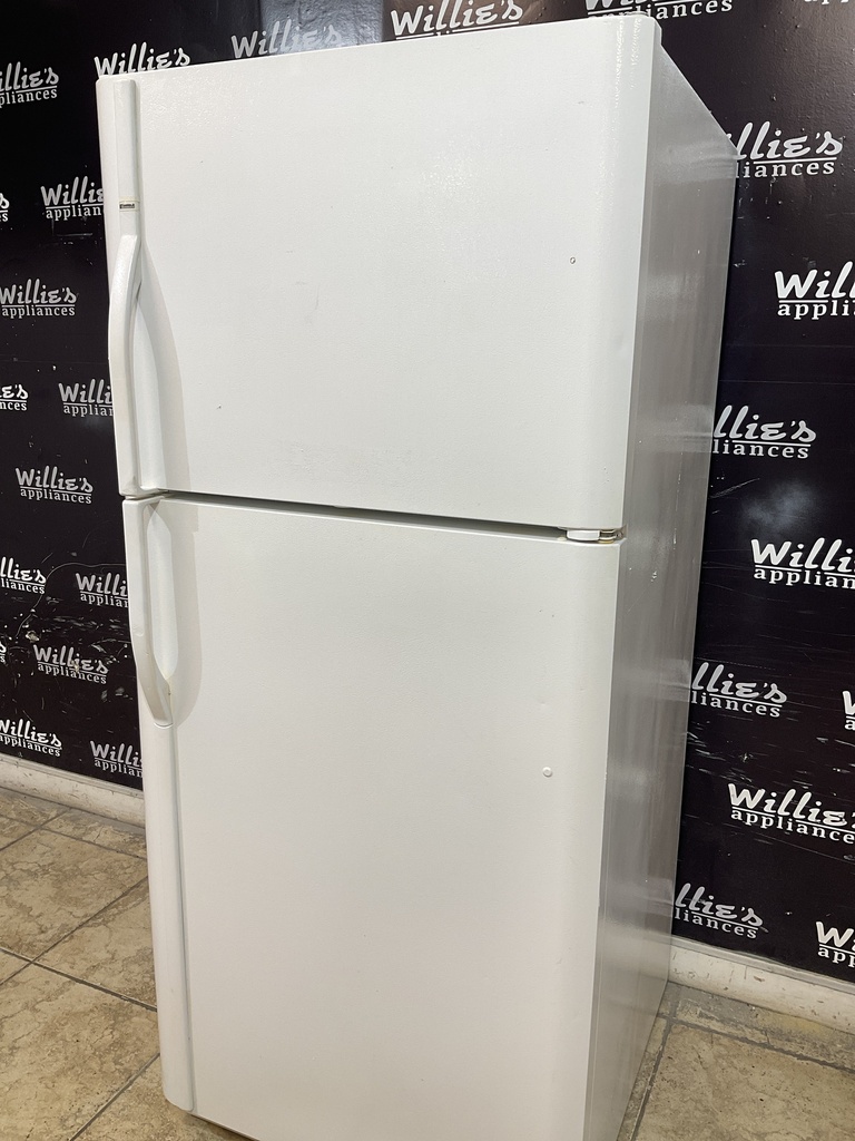 Kenmore Used Refrigerator Top and Bottom 30x68 1/2” (White) 