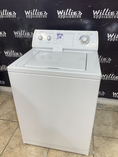 [98170] Whirlpool Used Washer Top-load 27inches (White)