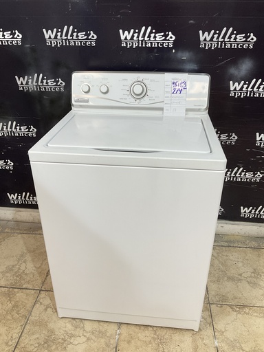 [98183] Maytag Used Washer Top-load 27inches (White) 
