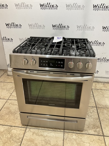 [98191] Frigidaire Used Natural Gas Stove 30inches (Stainless Steel) 