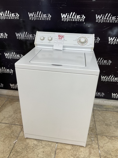 [98216] Whirlpool Used Washer Top-load 27inches (White)
