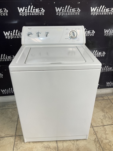 [98257] Whirlpool Used Washer Top-load 27inches (White) 