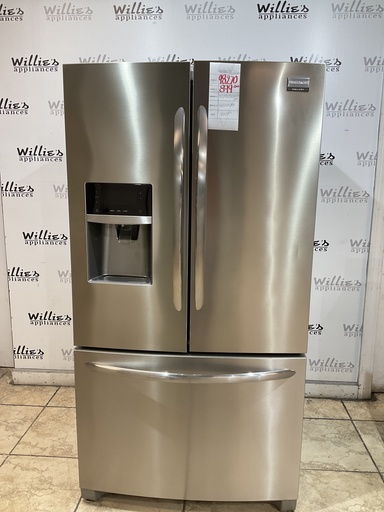 [98270] Frigidaire Used Refrigerator French Door 36x69 1/2” (Stainless Steel)
