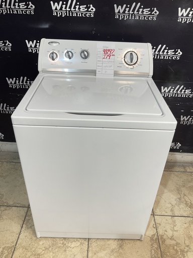 [98292] Whirlpool Used Washer Top-load 27inches 