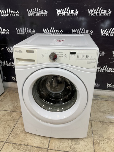 [98308] Whirlpool Used Washer Front-load 27inches (White) 