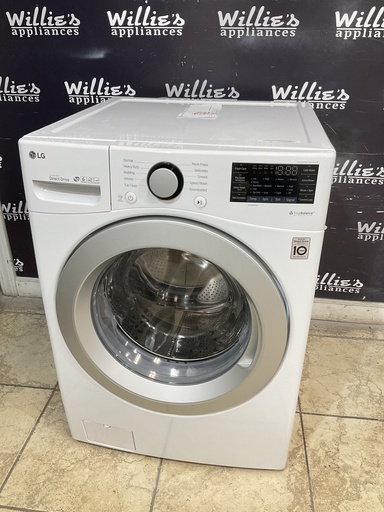 [98316] Lg Used Washer Front-load 27inches (White)