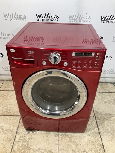[98314] Lg Used Washer Front-load 27inches (Red)