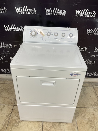 [98367] Whirlpool Used Natural Gas Dryer 27inches (White)