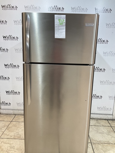 [98371] Frigidaire Used Refrigerator Top and Bottom 30x66 