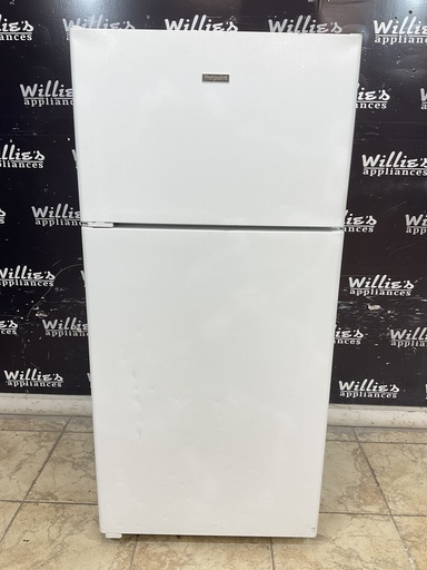 [98381] Hotpoint Used Refrigerator Top and Bottom 28x61 (White) 