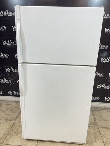 [98386] Kenmore Used Refrigerator Top and Bottom 33x65 1/2” (White)