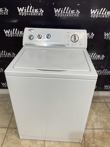 [98395] Whirlpool Used Washer Top-load 27inches (White) 