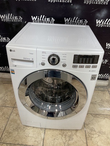 [98393] Lg Used Washer Front-load 27inches (White) 
