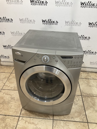 [98397] Whirlpool Used Washer Front-load 27inches (Grey) 