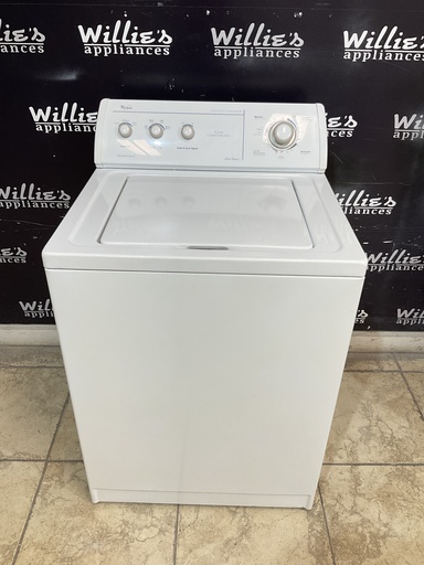 [98398] Whirlpool Used Washer Top-load 27inches (White) 