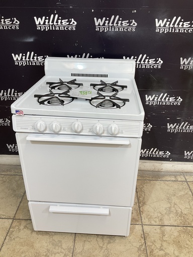 [98404] Premier Used Natural Gas Stove 24inches (White) 