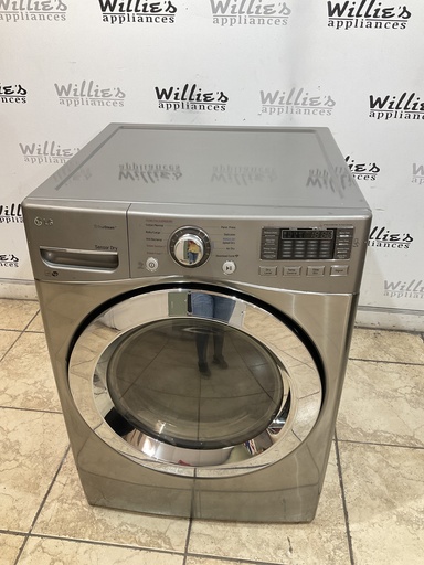 [98414] Lg Used Electric Dryer 220volts (30 AMP) 27inches {3 prong} (Grey) 