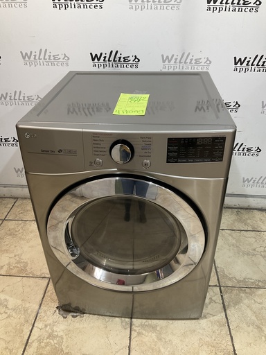 [98412] Lg Used Electric Dryer 220volts (30 AMP) 27inches {4 prong} (Grey) 