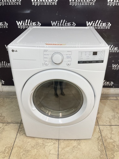 [98436] Lg Used Gas Propane Dryer 27inches (White)