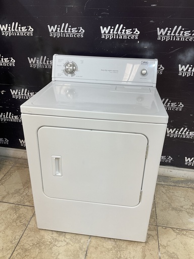 [98437] Whirlpool Used Electric Dryer 220volts (30 AMP) 29inches {3 prong} (White) 