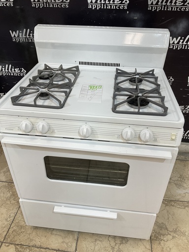 [98459] Premier Used Natural Gas Stove 30inches (White) 