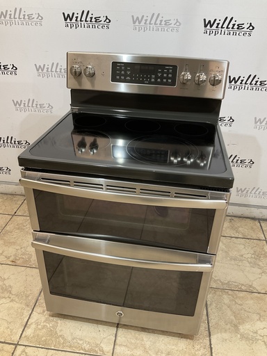 [98470] Ge Used Electric Stove Double Oven 220volts (40/50 AMP) 30inches {3 prong} 