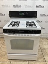 Ge Used Natural Gas Stove 30inches (White/Black) 