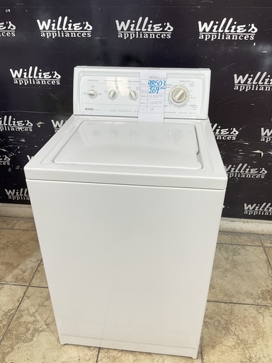 [98503] Kenmore Used Washer Top-load 24inches (White) 