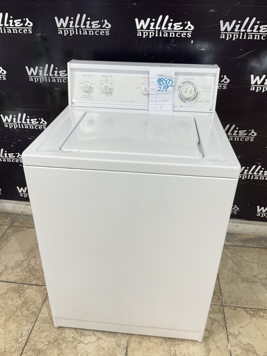 [98505] Kenmore Used Washer Top-load 27inches (White) 